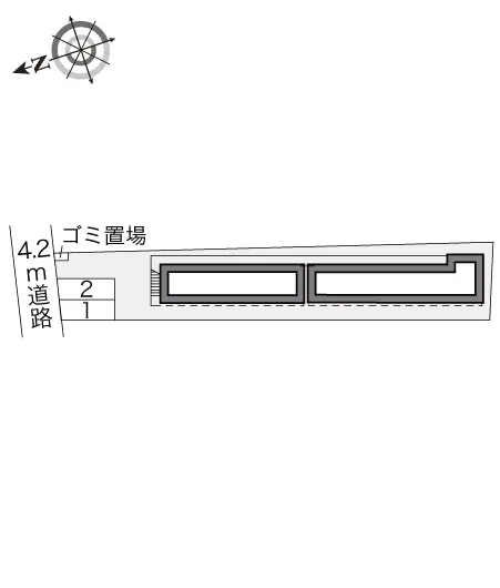 高知市福井東町 月極駐車場